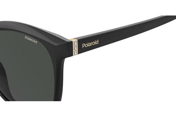 Okulary przeciwsłoneczne Polaroid PLD4100/F/S 807/M9 Polarized Kwadratowe Czarne
