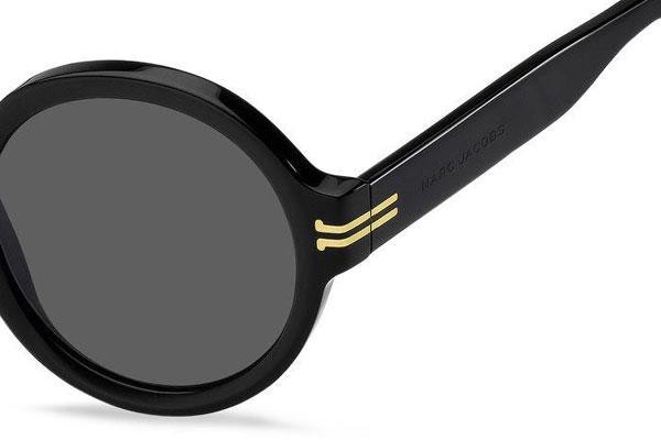 Okulary przeciwsłoneczne Marc Jacobs MJ1036/S RHL/IR Okrągłe Czarne