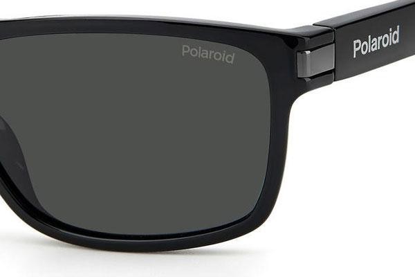 Zonnebril Polaroid PLD2121/S 08A/M9 Polarized Rechthoekige Zwart