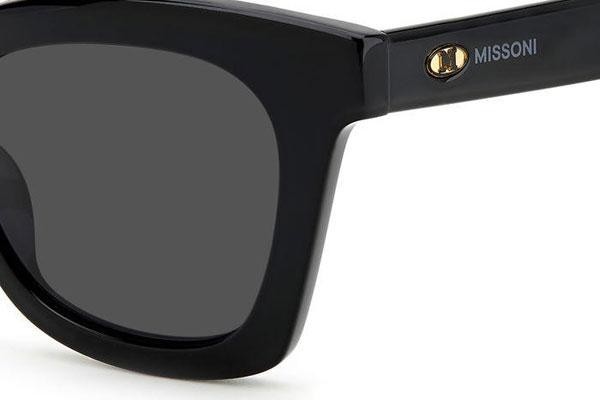 Okulary przeciwsłoneczne M Missoni MMI0089/S 807/IR Kocie oczy Czarne