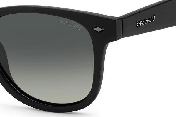 Okulary przeciwsłoneczne Polaroid PLD1016/S DL5/LB Polarized Kwadratowe Czarne