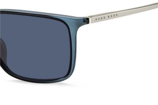 Okulary przeciwsłoneczne BOSS BOSS1182/S PJP/KU Kwadratowe Niebieskie
