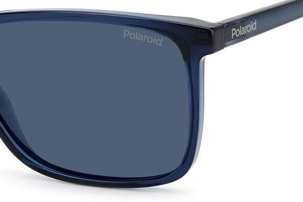 Ochelari de soare Polaroid PLD4137/S PJP/C3 Polarized Dreptunghiulari Albaștri