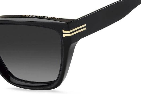 Okulary przeciwsłoneczne Marc Jacobs MJ1002/S 807/9O Kwadratowe Czarne