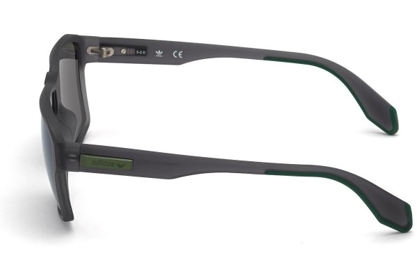 Okulary przeciwsłoneczne Adidas Originals OR0039 20Q Kwadratowe Szare
