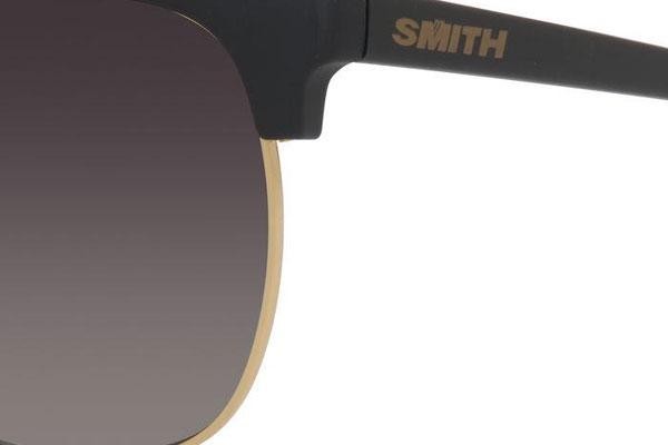Okulary przeciwsłoneczne Smith REBEL DL5/AY Polarized Browline Czarne