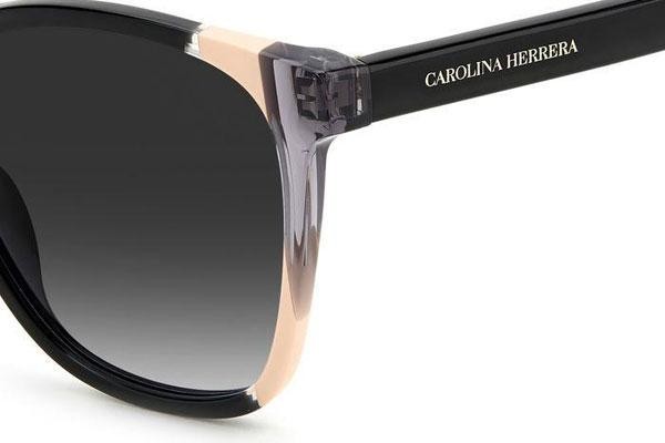 Ochelari de soare Carolina Herrera CH0061/S KDX/9O Rotunzi Negri