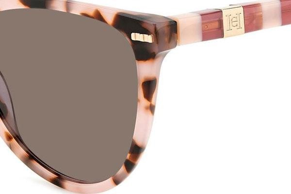 Okulary przeciwsłoneczne Carolina Herrera HER0107/S 0T4/IR Okrągłe Havana