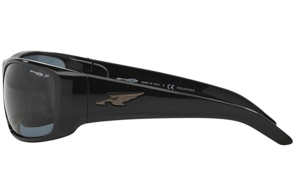 Okulary przeciwsłoneczne Arnette La Pistola AN4179 41/81 Polarized Prostokątne Czarne