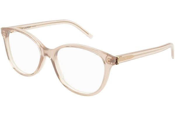 Okulary korekcyjne Saint Laurent SLM112 003 Okrągłe Przezroczyste