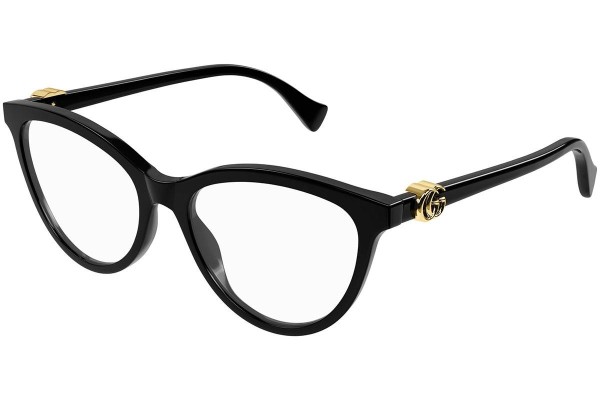 Brillen Gucci GG1179O 001 Cat Eye Zwart