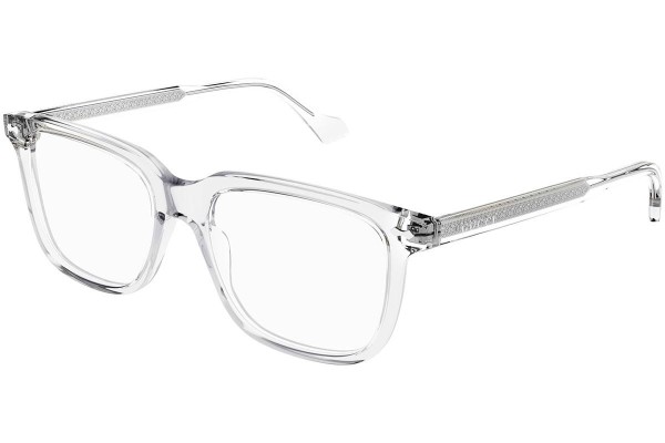 Okulary korekcyjne Gucci GG0737O 018 Kwadratowe Przezroczyste