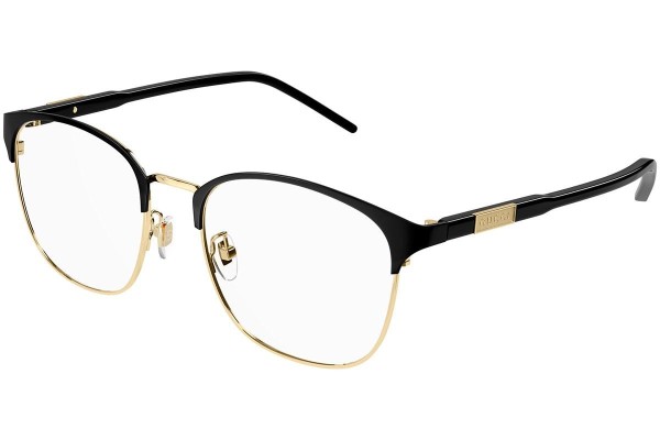 Okulary korekcyjne Gucci GG1231OA 001 Kwadratowe Złote