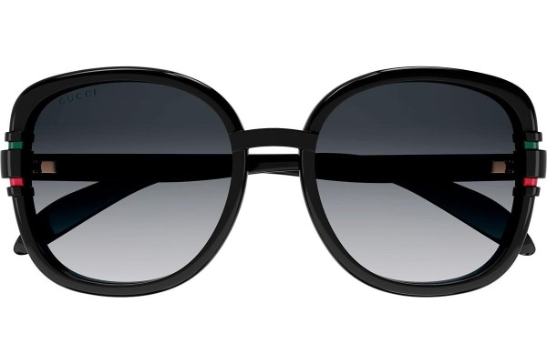 Okulary przeciwsłoneczne Gucci GG1068SA 001 Kwadratowe Czarne