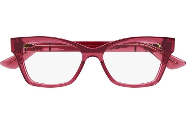 Okulary korekcyjne Gucci GG0634O 010 Kocie oczy Różowe