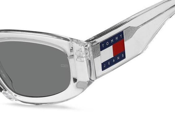 Ochelari de soare Tommy Jeans TJ0087/S 900/IR Dreptunghiulari Cristal