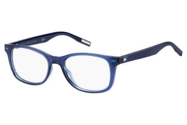 Okulary korekcyjne Tommy Hilfiger Junior TH1927 PJP Prostokątne Niebieskie