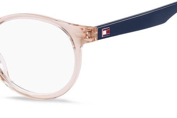 Okulary korekcyjne Tommy Hilfiger Junior TH1926 35J Okrągłe Różowe