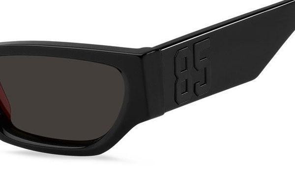 Okulary przeciwsłoneczne Tommy Jeans TJ0093/S 807/IR Kocie oczy Czarne