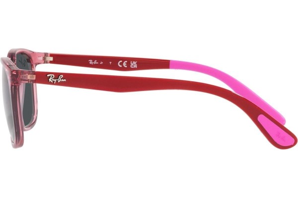 Okulary przeciwsłoneczne Ray-Ban Junior RJ9076S 712587 Prostokątne Różowe