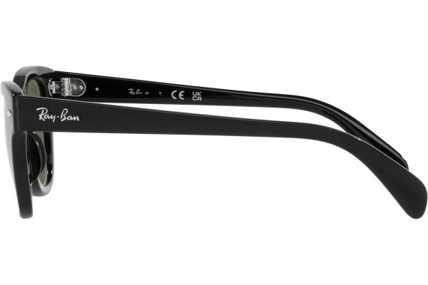 Okulary przeciwsłoneczne Ray-Ban Junior RJ9707S 100/71 Kwadratowe Czarne