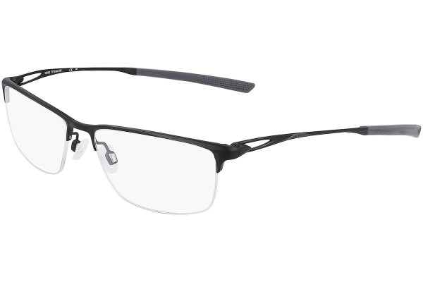 Okulary korekcyjne Nike 6064 001 Prostokątne Szare