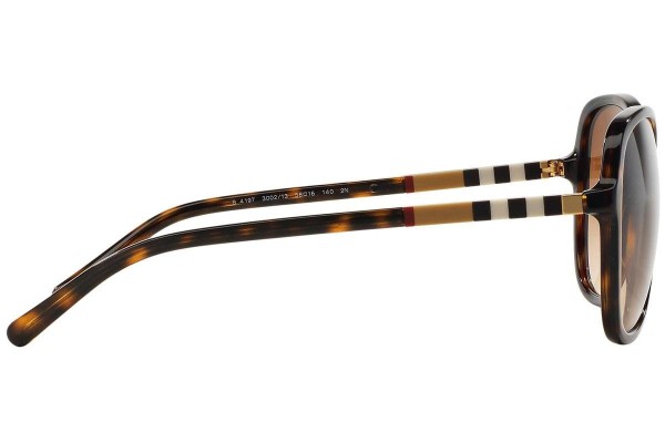 Okulary przeciwsłoneczne Burberry BE4197 300213 Oversize Havana