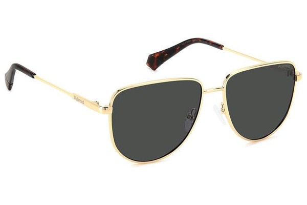Okulary przeciwsłoneczne Polaroid PLD6196/S/X J5G/M9 Polarized Owalne Złote