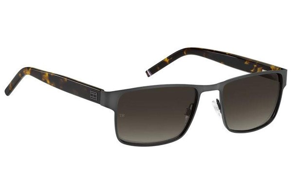 Okulary przeciwsłoneczne Tommy Hilfiger TH1974/S SVK/HA Kwadratowe Srebrne