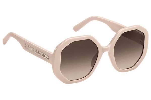 Okulary przeciwsłoneczne Marc Jacobs MARC659/S 35J/HA Nieregularny Beżowe