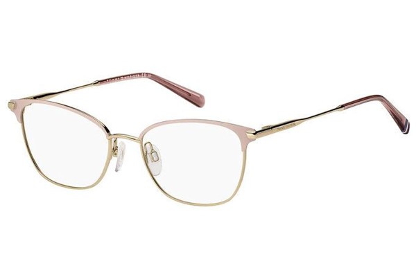 Okulary korekcyjne Tommy Hilfiger TH2002 PY3 Kocie oczy Złote