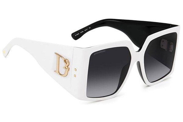 Okulary przeciwsłoneczne Dsquared2 D20096/S CCP/9O Kwadratowe Białe
