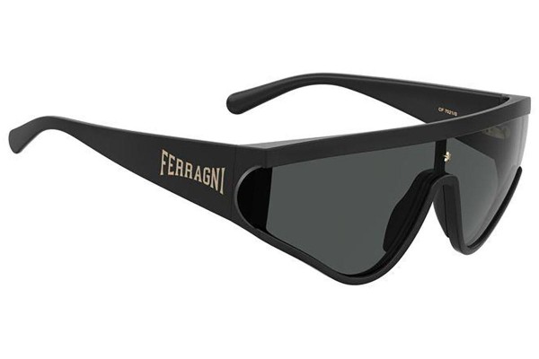 Okulary przeciwsłoneczne Chiara Ferragni CF7021/S 807/IR Pojedyncze | Shield Czarne