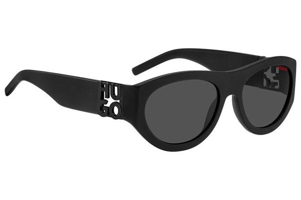 Okulary przeciwsłoneczne HUGO HG1254/S 807/IR Kwadratowe Czarne