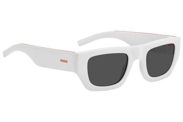Okulary przeciwsłoneczne HUGO HG1252/S VK6/IR Prostokątne Białe