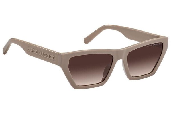 Napszemüvegek Marc Jacobs MARC657/S 10A/HA Cat Eye Bézs