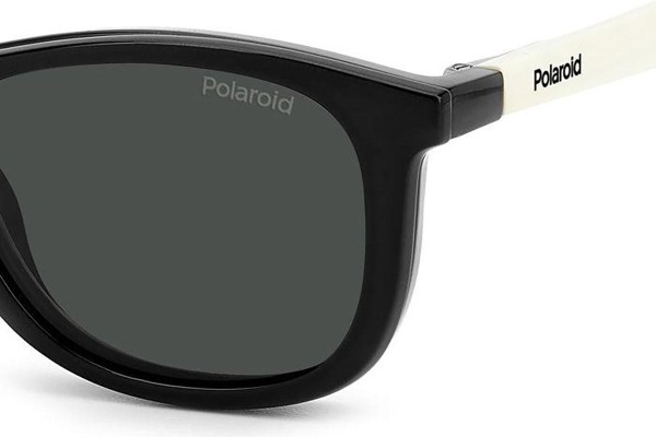 Okulary korekcyjne Polaroid Junior PLD8054/CS 9HT/M9 Polarized Prostokątne Czarne