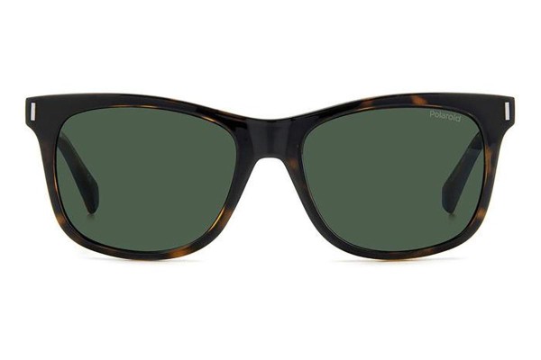 Okulary korekcyjne Polaroid PLD6202/CS 086/UC Polarized Kwadratowe Havana