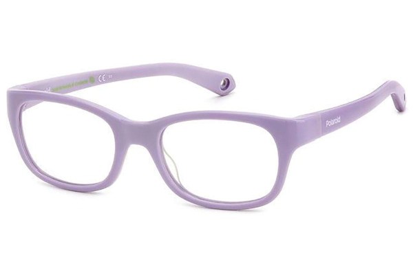 Ochelari Polaroid Junior PLDK006 789 Dreptunghiulari Violeți