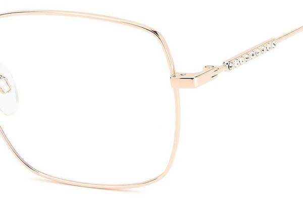 Okulary korekcyjne Pierre Cardin P.C.8877 DDB Kwadratowe Złote