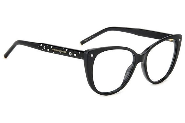 Ochelari Carolina Herrera HER0150 807 Cat Eye Negri