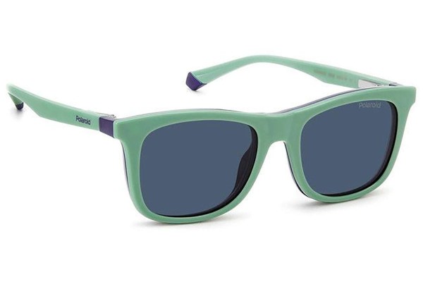 Очила Polaroid Junior PLD8055/CS RNB/C3 Polarized Квадратни Виолетова