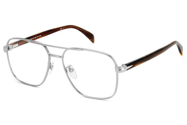 Okulary korekcyjne David Beckham DB7103 EX4 Pilotki (Aviator) Srebrne