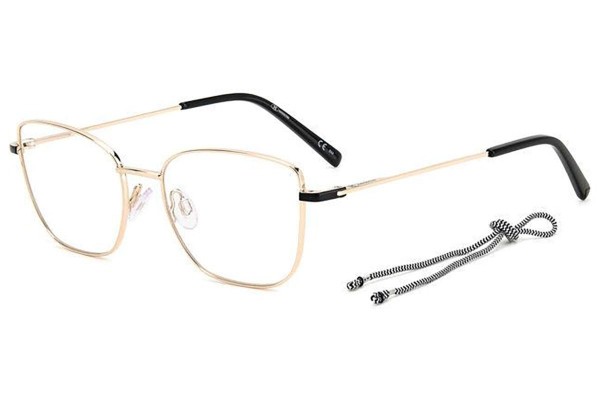 Okulary korekcyjne M Missoni MMI0151 J5G Prostokątne Złote