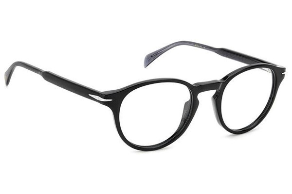 Okulary korekcyjne David Beckham DB1122 08A Owalne Czarne