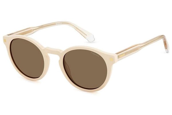 Okulary przeciwsłoneczne Polaroid PLD4150/S/X SZJ/SP Polarized Owalne Białe