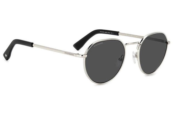Okulary przeciwsłoneczne Dsquared2 D20019/S 84J/IR Okrągłe Przezroczyste