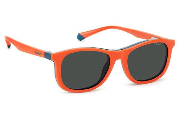 Ochelari Polaroid Junior PLD8054/CS LGP/M9 Polarized Dreptunghiulari Verzi