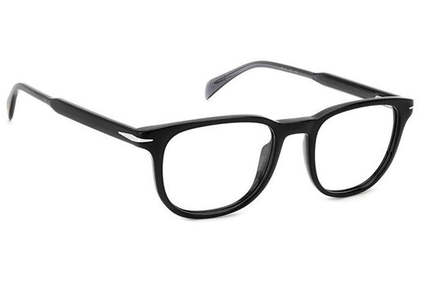 Okulary korekcyjne David Beckham DB1123 08A Kwadratowe Czarne