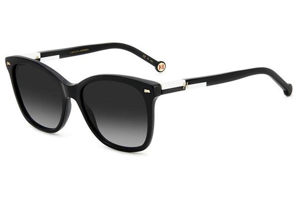 Ochelari de soare Carolina Herrera HER0137/S 80S/9O Cat Eye Negri